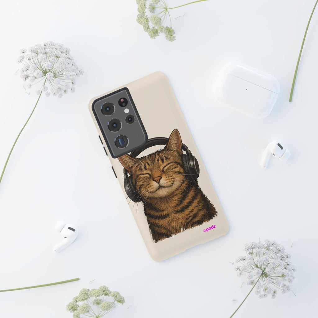 Feline Music Design, Tough Cases, Phone Cover