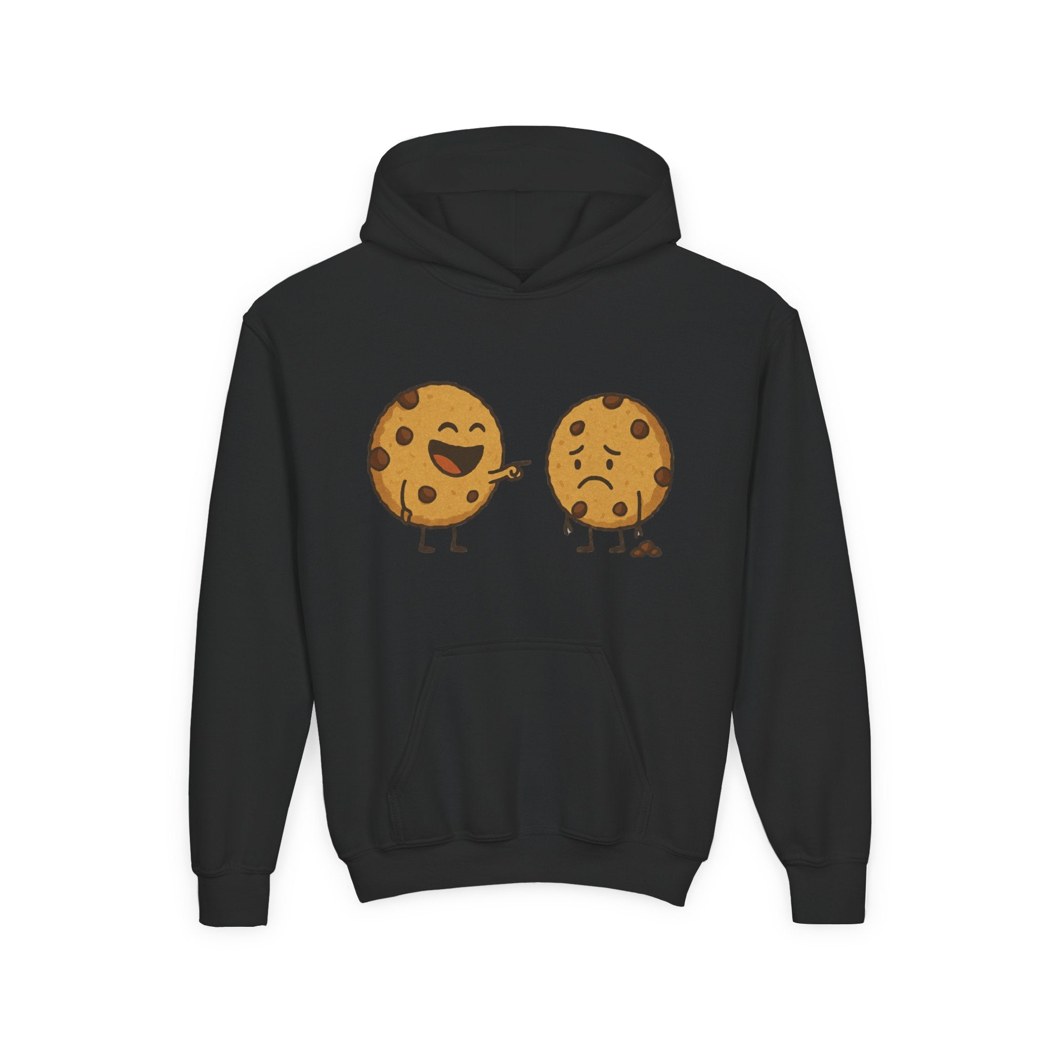 Choc Chip Cookie, Youth Hooded Sweatshirt, Casual Wear