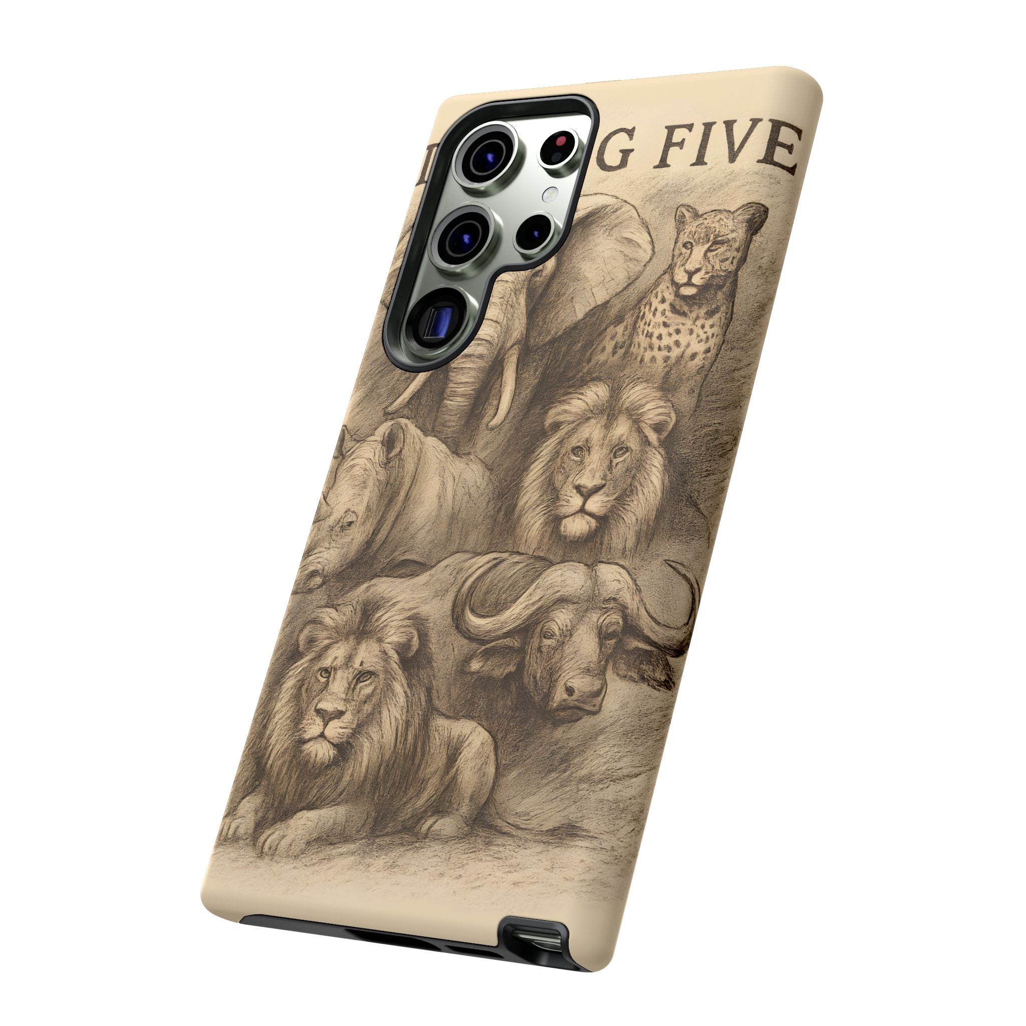 The Big 5 Design, Tough Cases, Phone Cover, Unique Gift