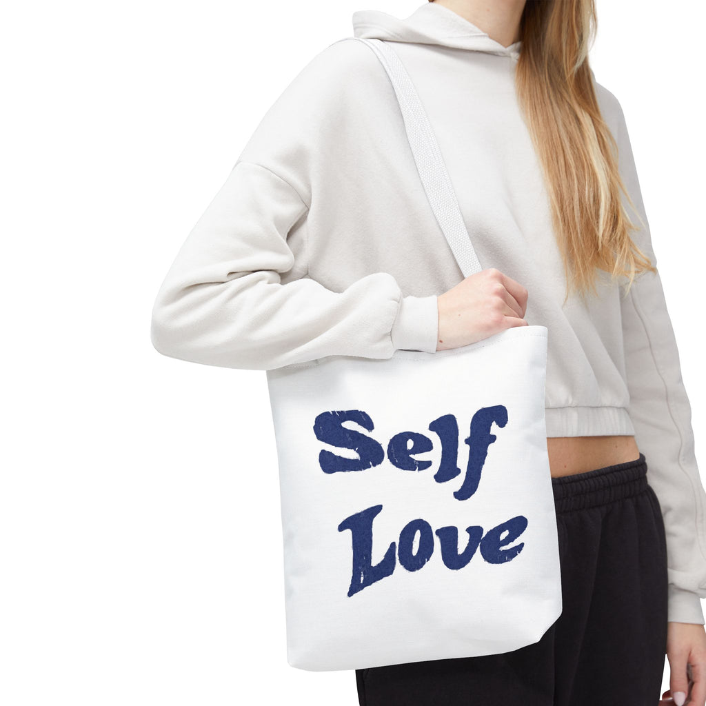 Self Love Tote Bag - Motivational Carryall
