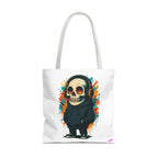 Skull Vibes Tote Bag - Quirky Fun Bag