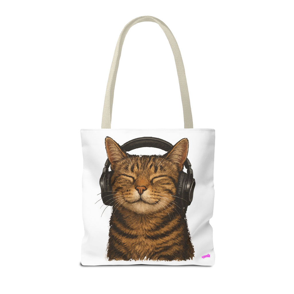 Kitty Love Tote Bag - Quirky Design, Fun Bag
