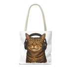 Kitty Love Tote Bag - Quirky Design, Fun Bag