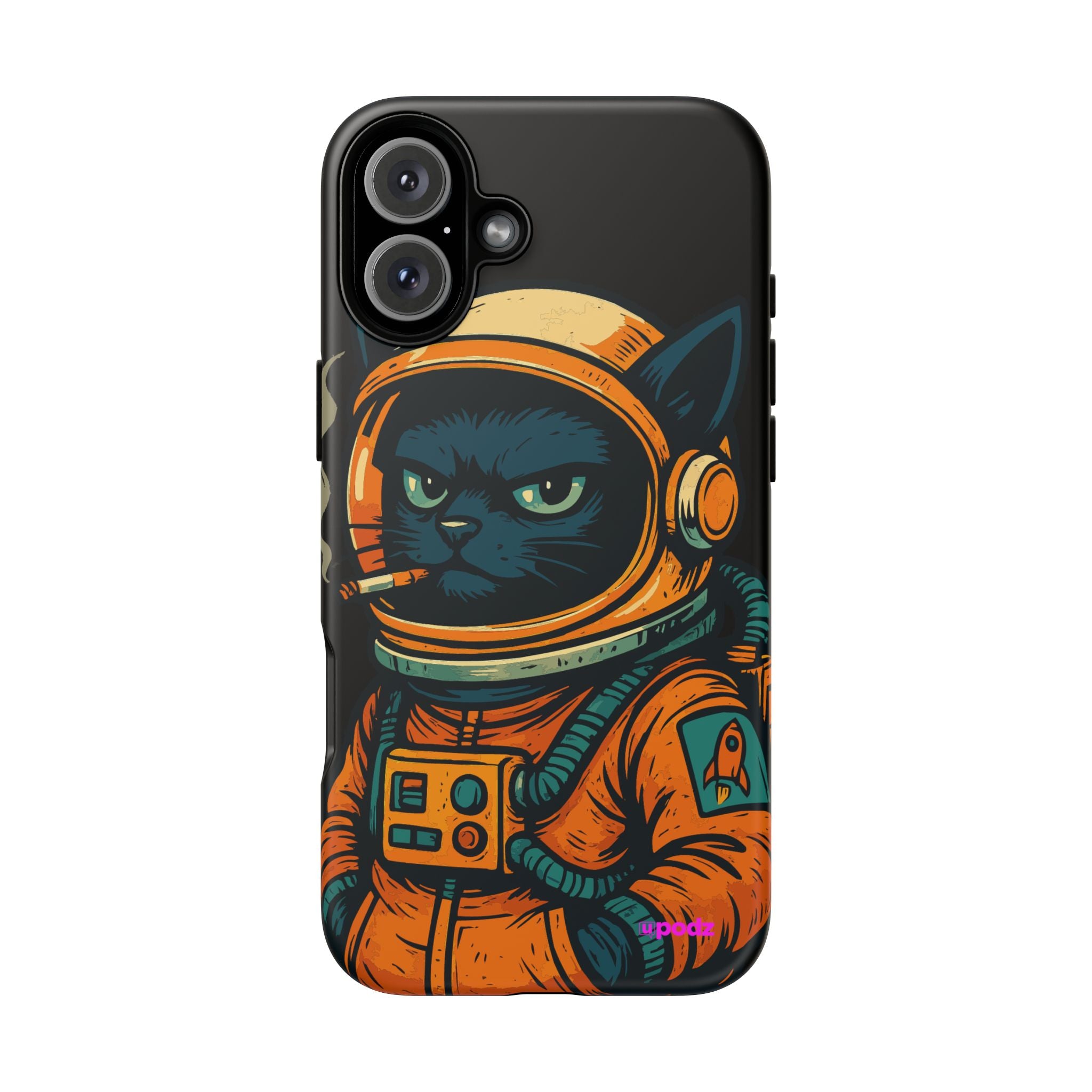 Smoking Cat Design, Tough Cases, Phone Cover