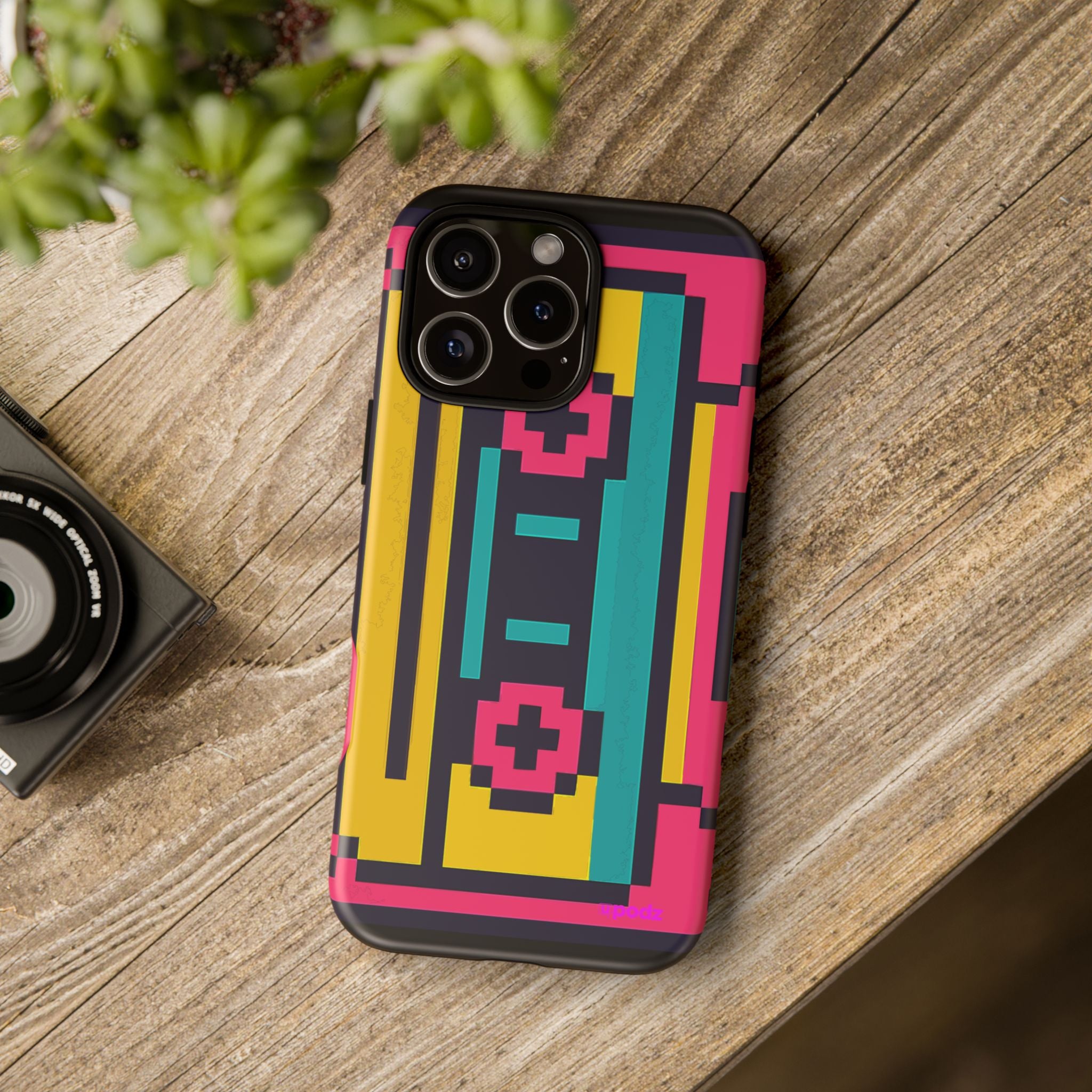 Retro tape Design, Tough Cases, Phone Cover