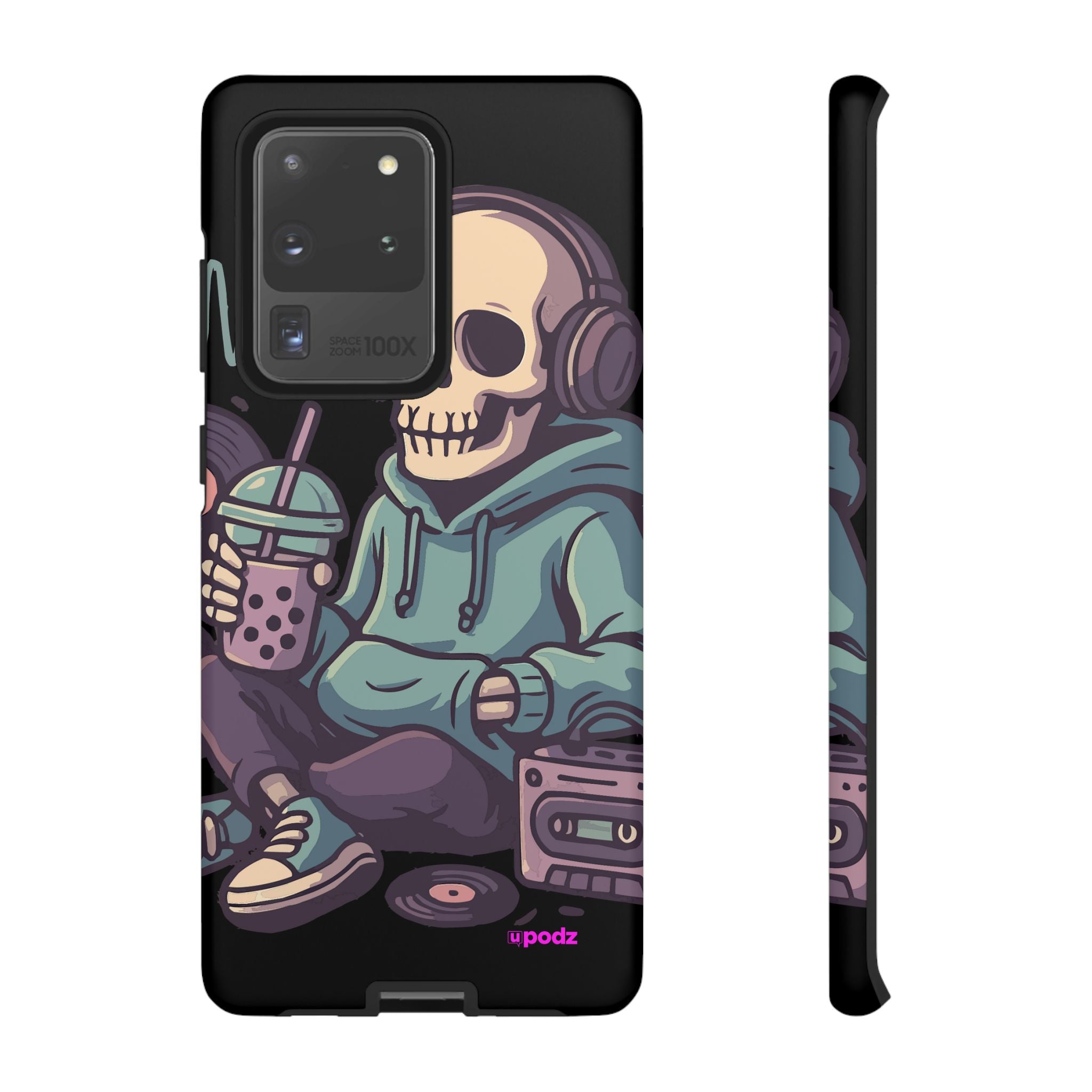 Skull Headphones Design, Tough Cases, Phone Cover