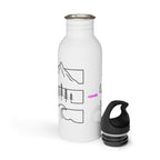 Climb Hike Surf - Water Bottle, Reusable Sports Hydration Flask
