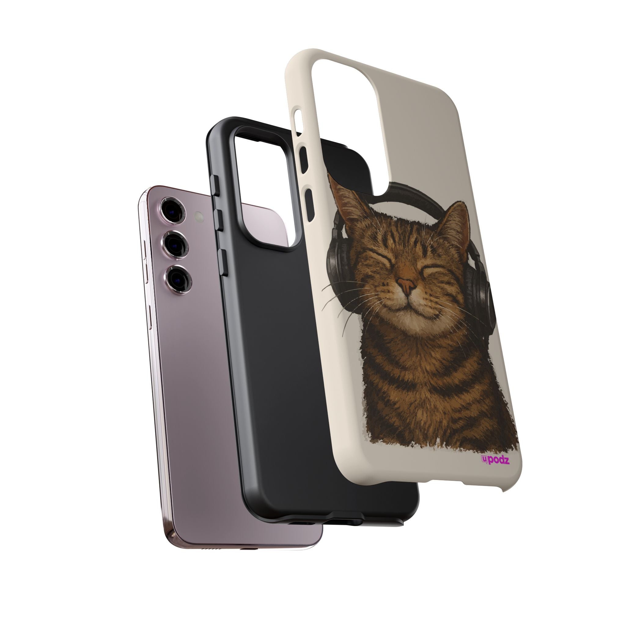 Feline Music Design, Tough Cases, Phone Cover