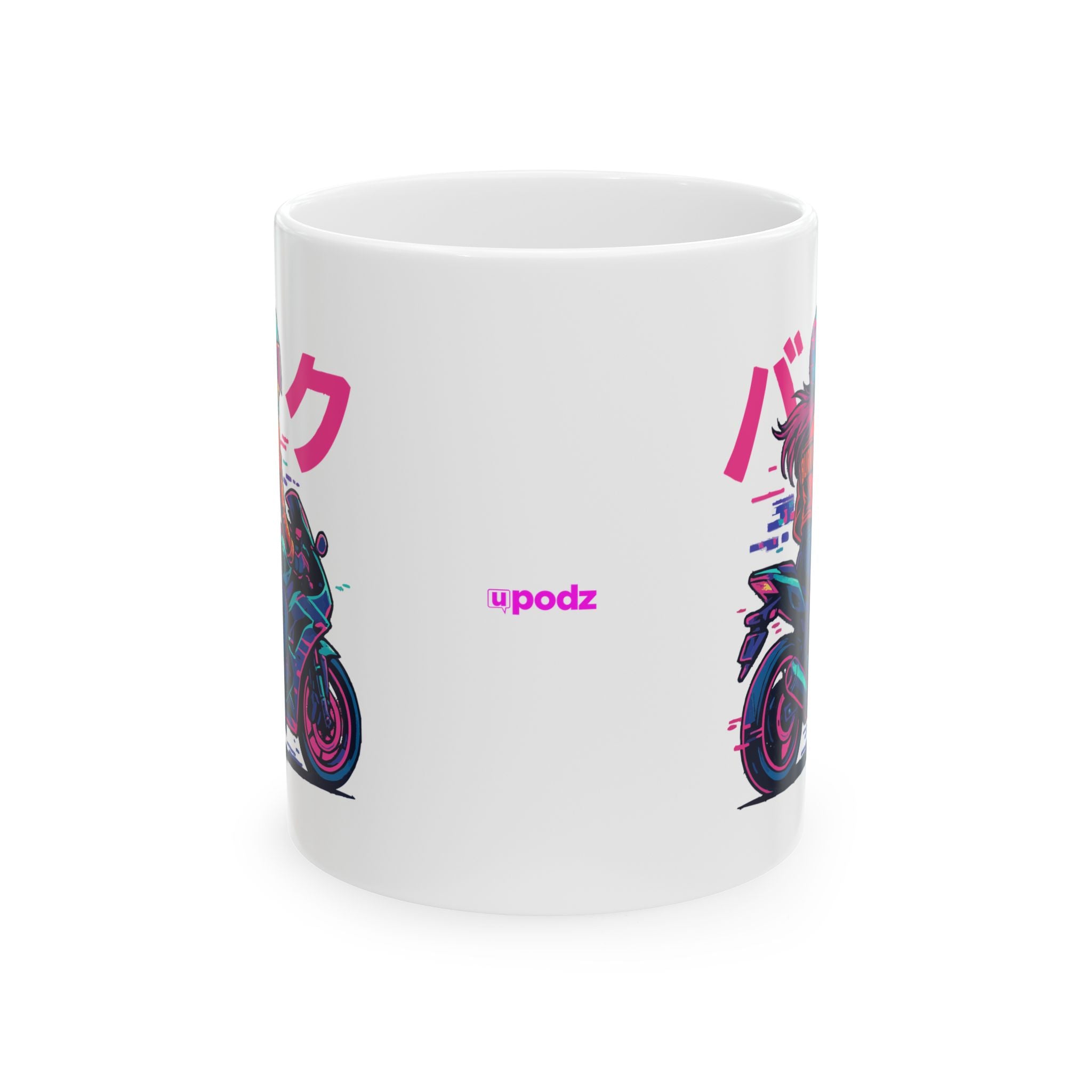 Biker Chick Ceramic Mug |  Personalized Mug