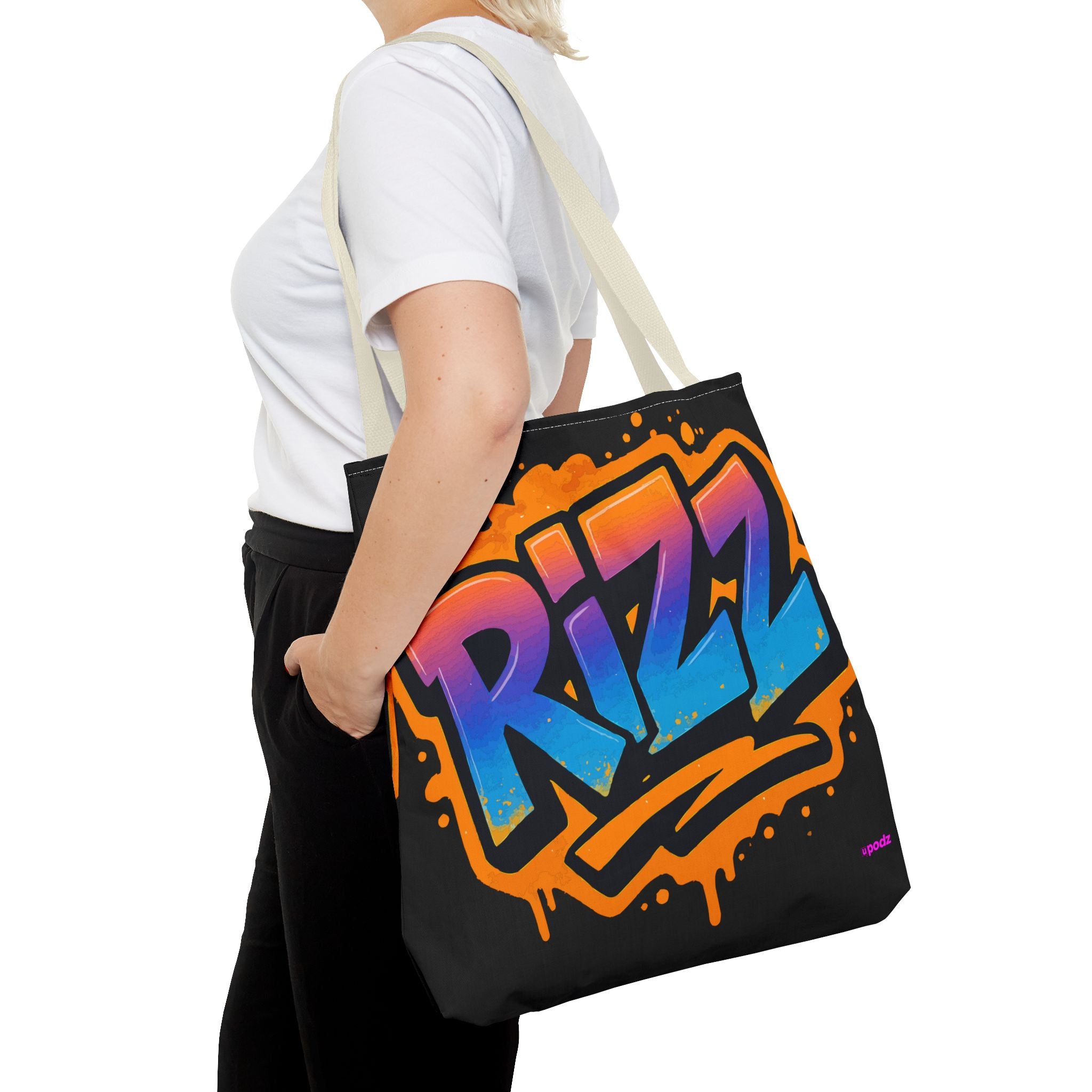 Rizz Tote Bag - Quirky Fun Bag
