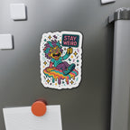 Stay Weird Die-Cut Magnets - Fun Home Decor, Gift for Food Lovers