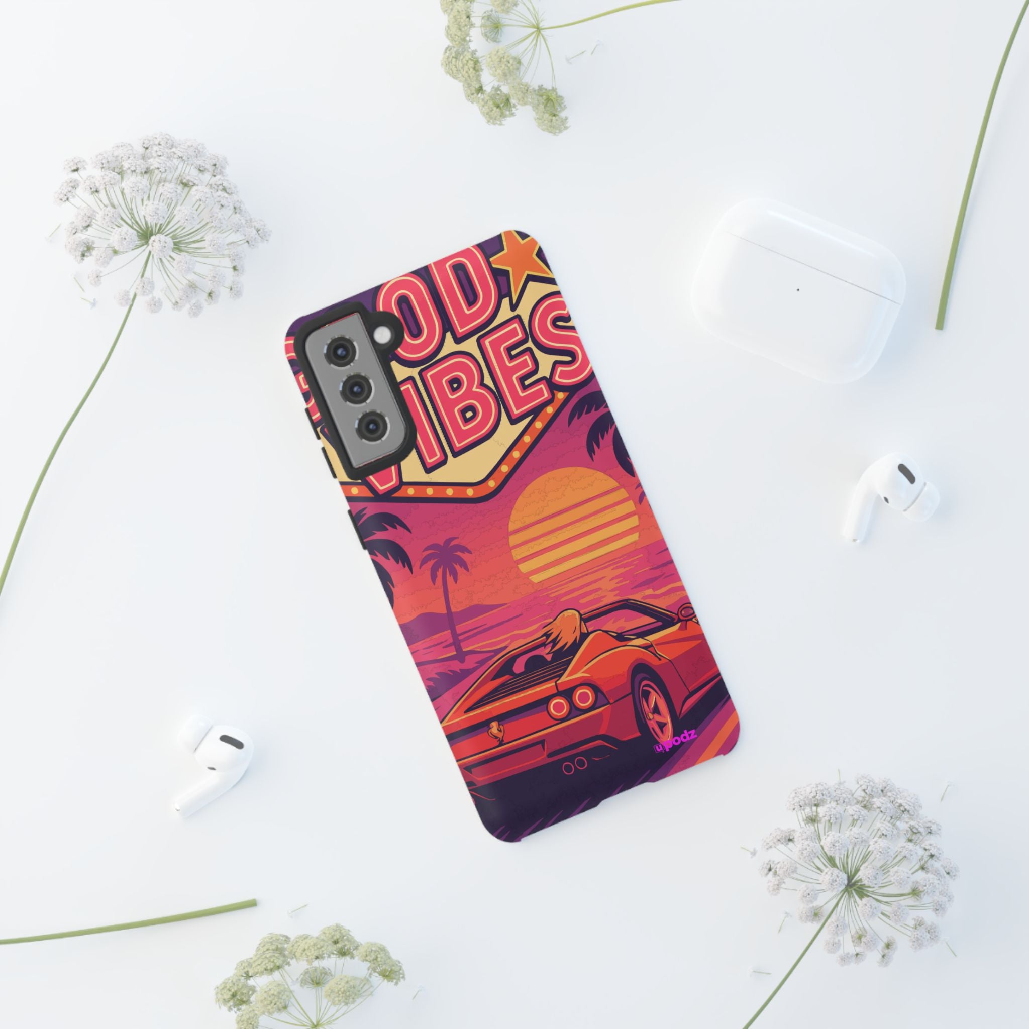 Good Vibes Design, Tough Cases, Phone Cover