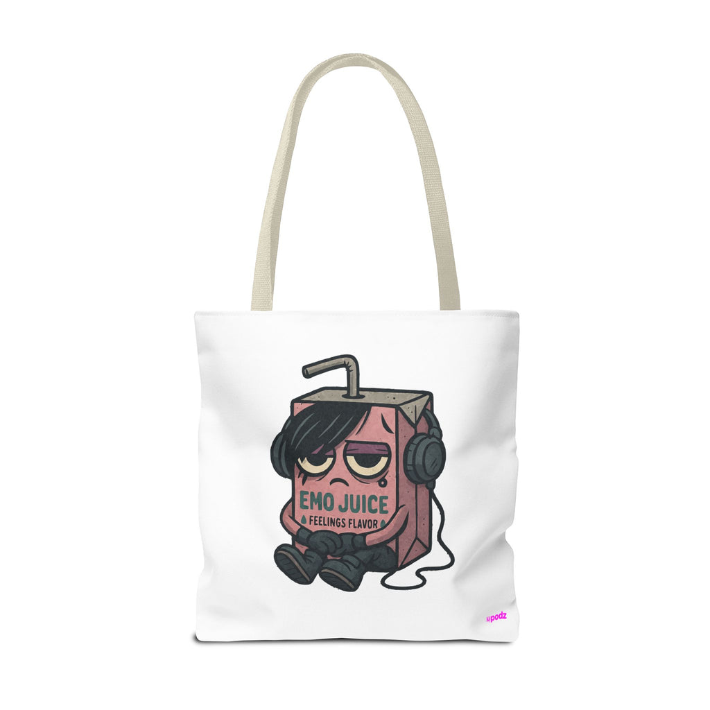 Sad Emo Tote Bag - Quirky Fun Bag