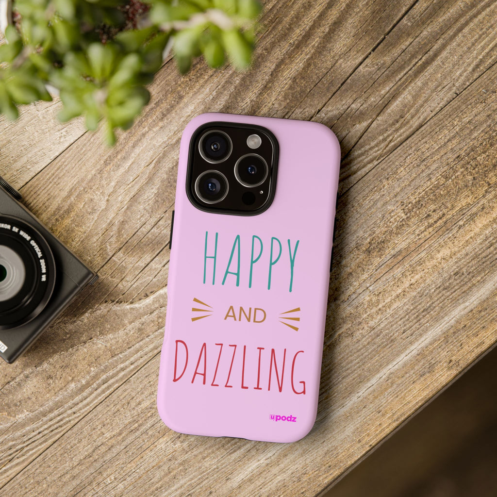 Happy Dazzling Design, Tough Cases, Phone Cover