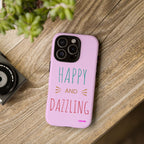 Happy Dazzling Design, Tough Cases, Phone Cover