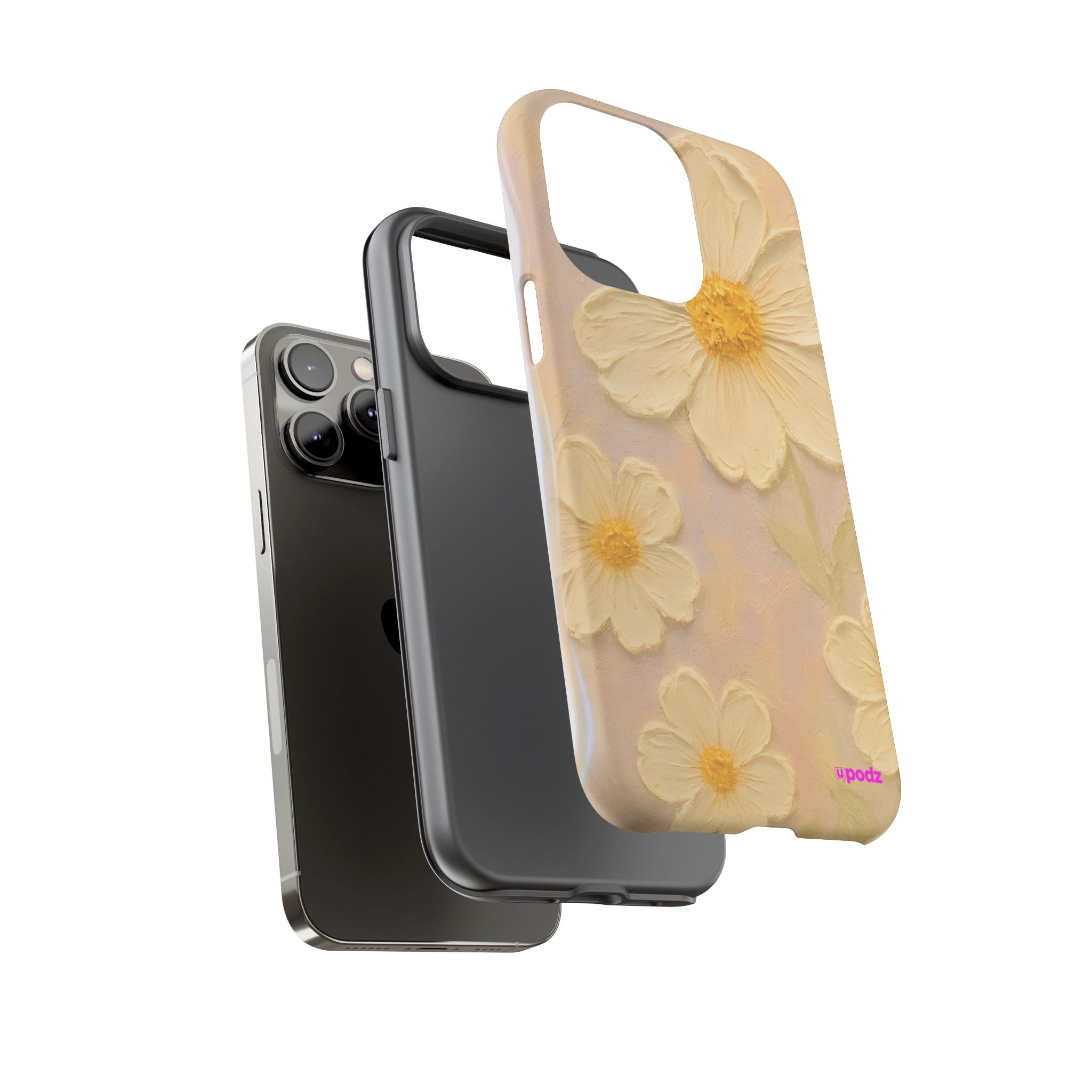 Phone Cases - Colorful Retro Oil Painting Flower