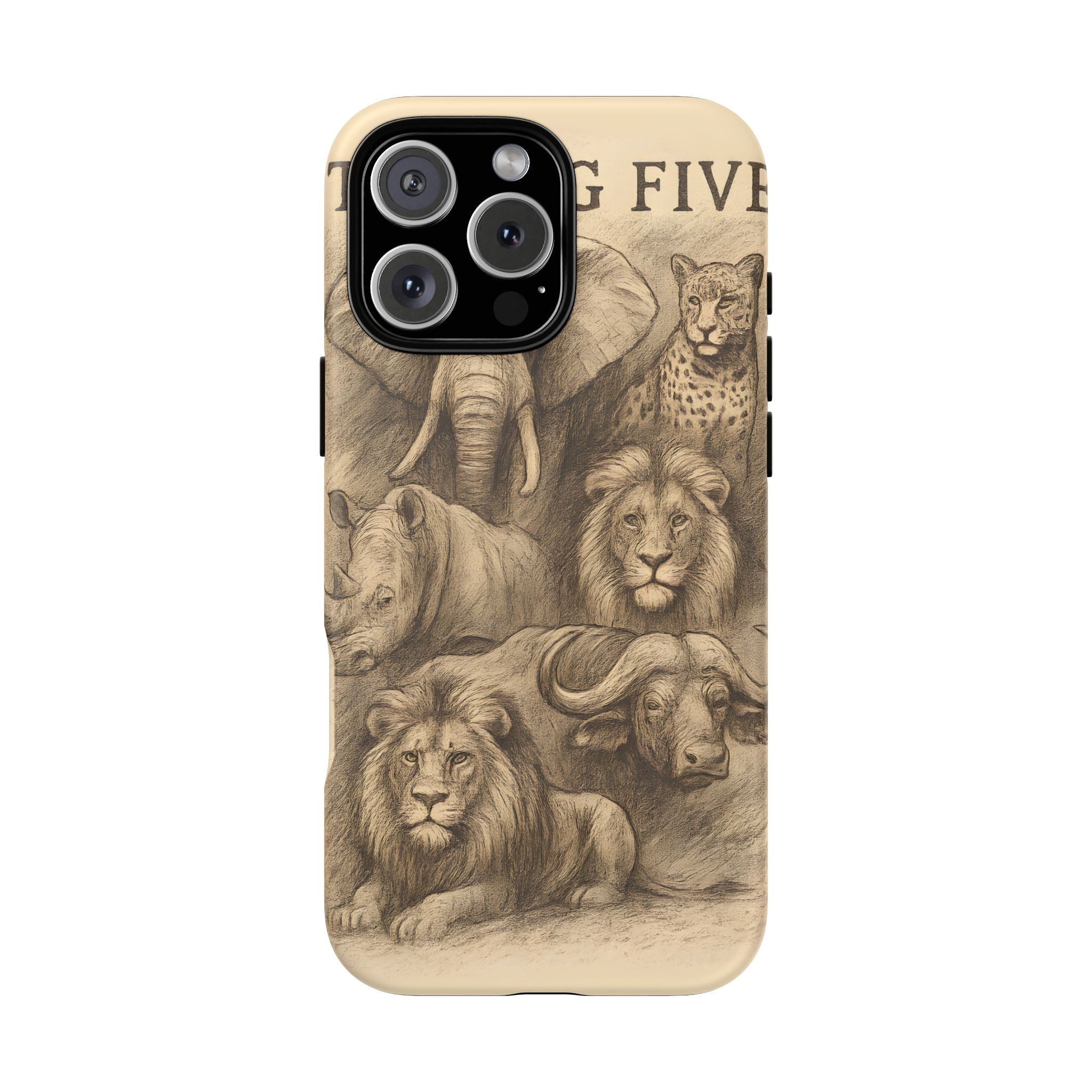 The Big 5 Design, Tough Cases, Phone Cover, Unique Gift