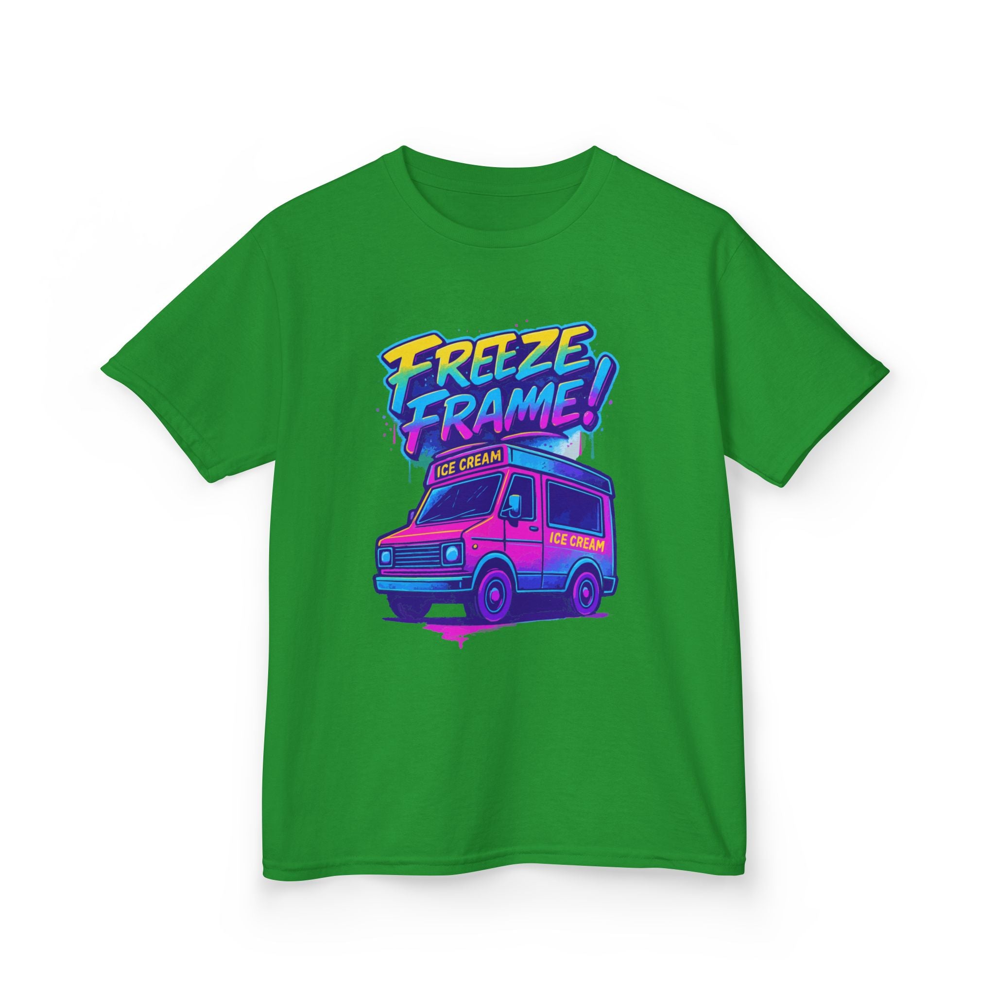 Freeze! Kids Tee, Fun Graphic Tee, Kids Cotton T-Shirt