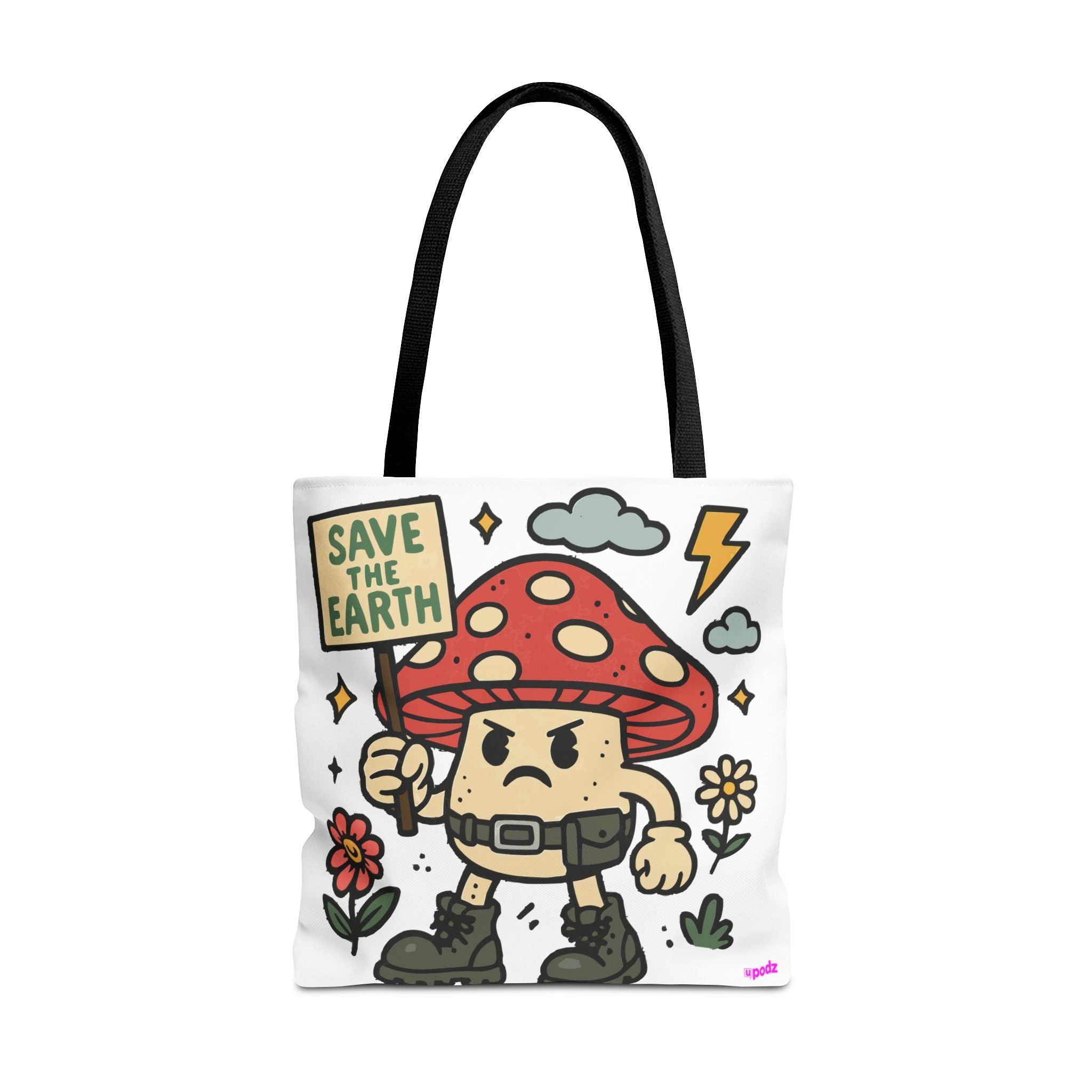 Save The Earth - Quirky Design, Fun Bag