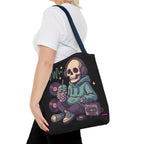 Skully Headphones Tote Bag - Quirky Fun Bag
