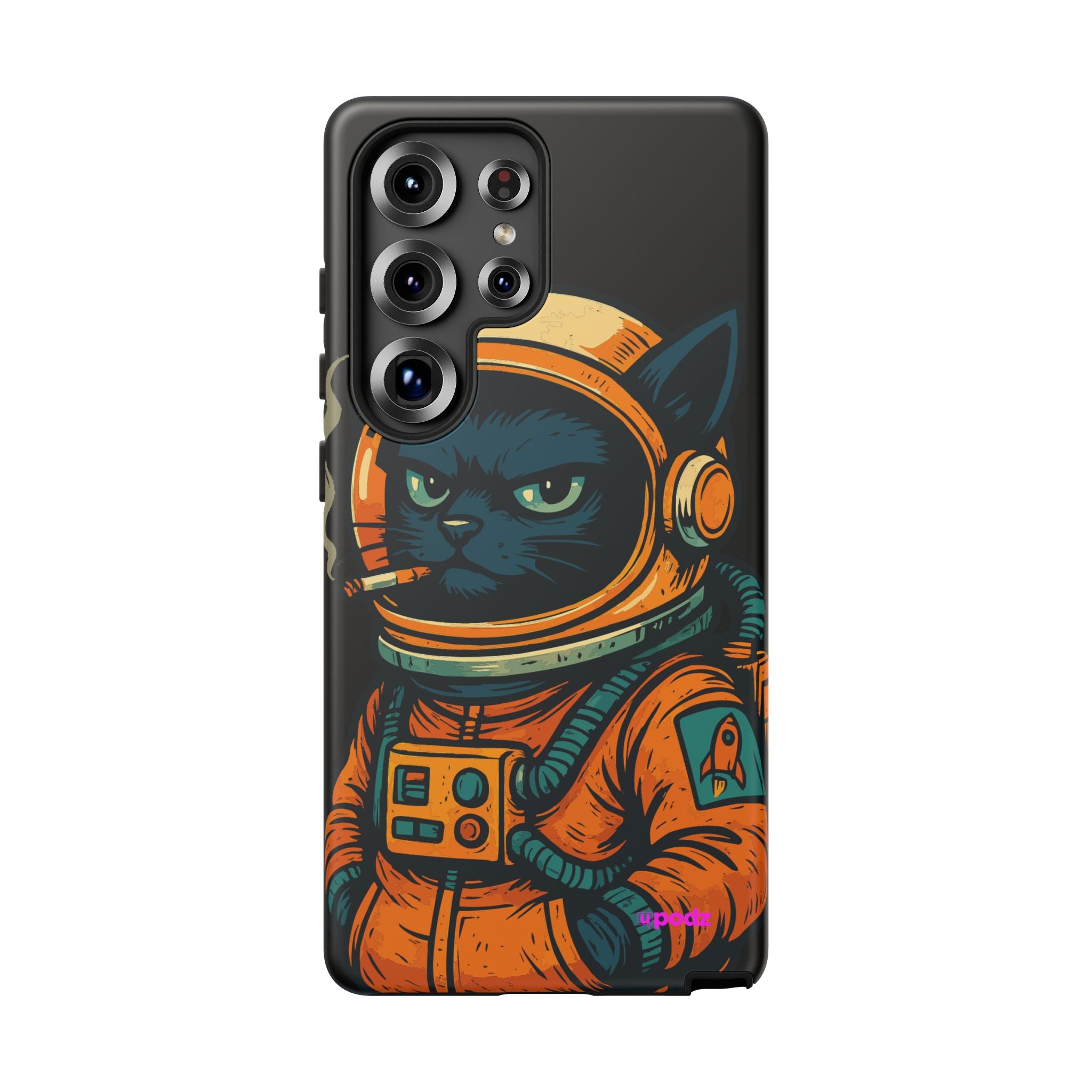 Smoking Cat Design, Tough Cases, Phone Cover