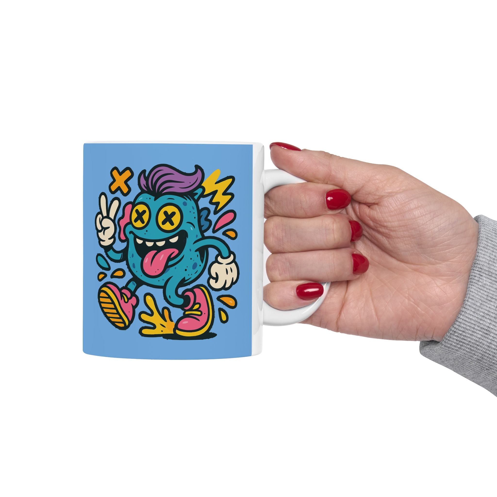 XX Eyes Ceramic Mug |  Personalized Mug