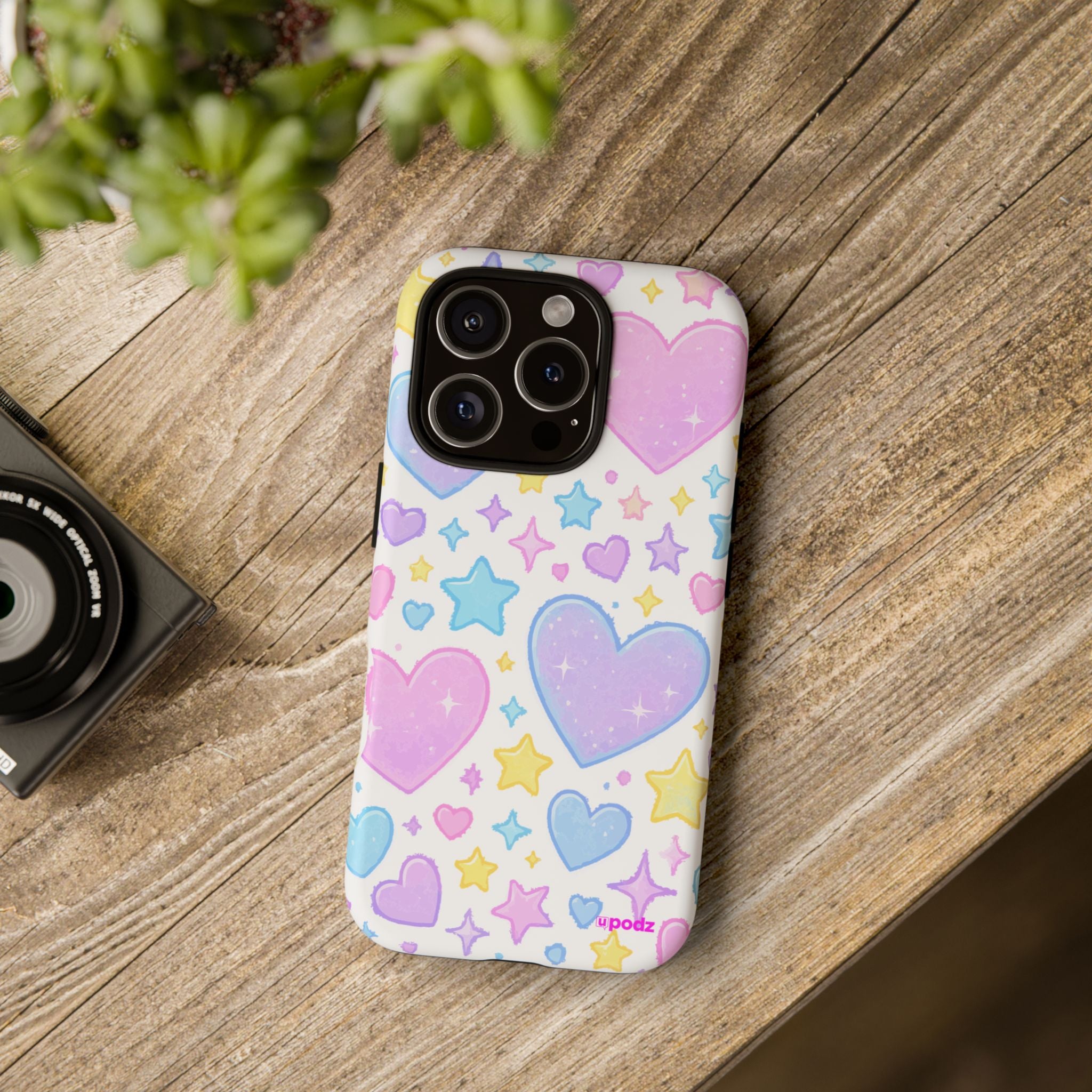 Colourful Doodle Design, Tough Cases, Phone Cover