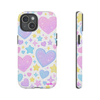 Colourful Doodle Design, Tough Cases, Phone Cover