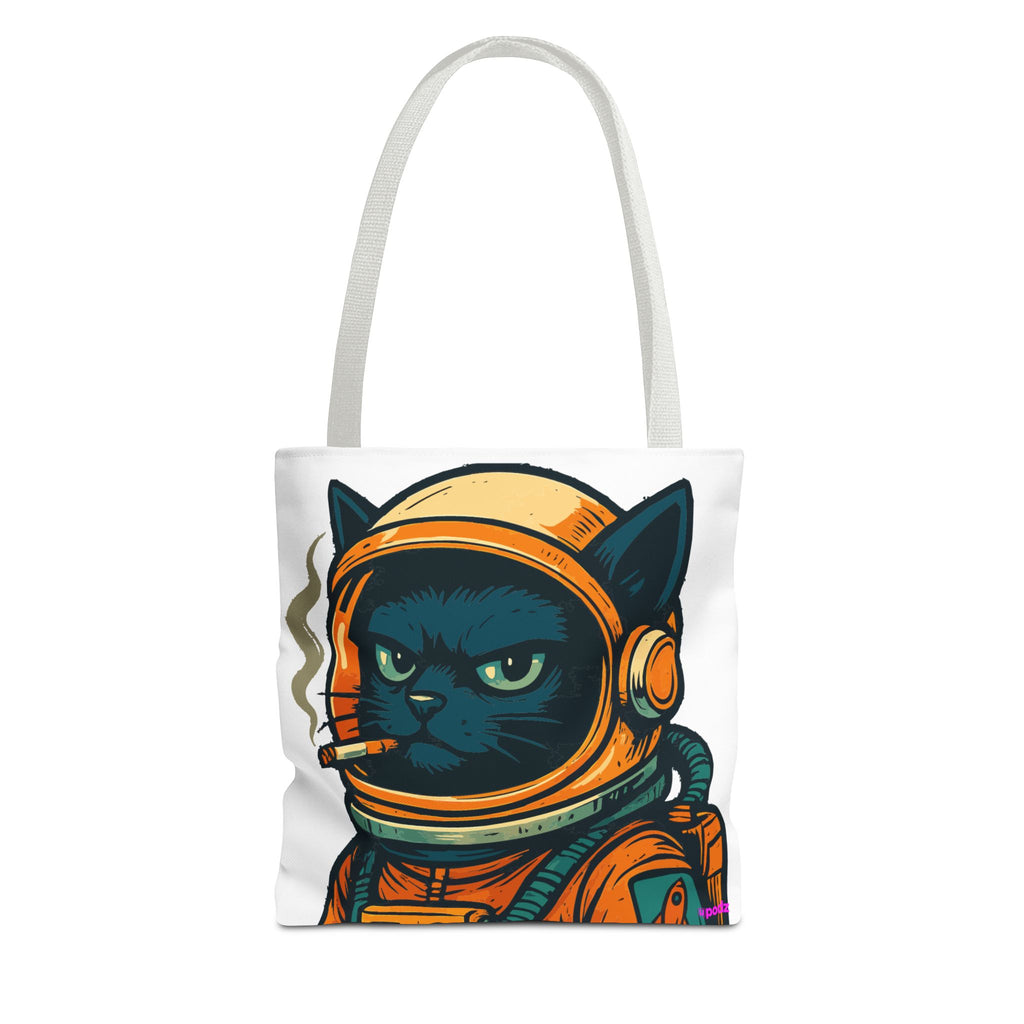 Smokin Cat Tote Bag - Quirky Fun Bag