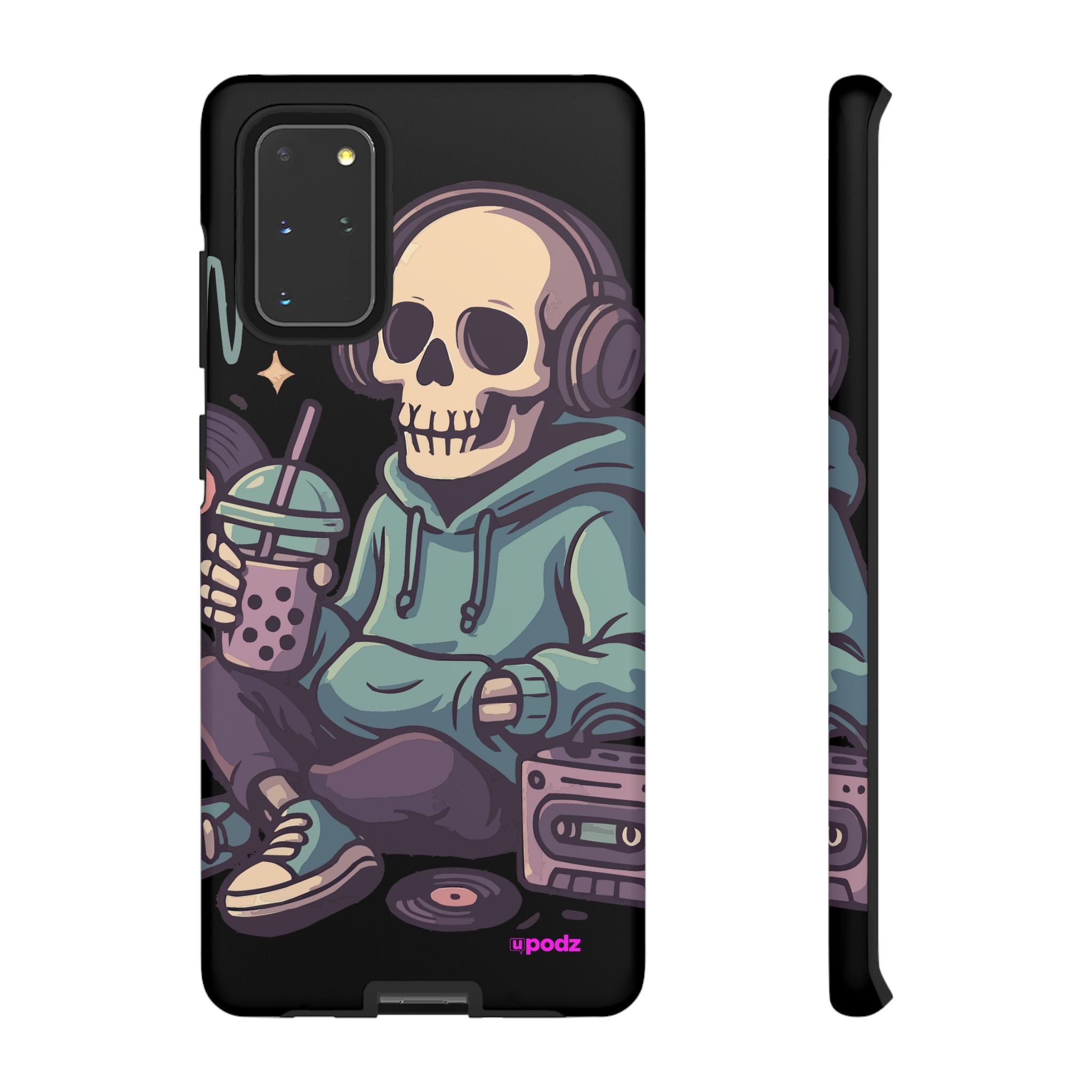 Skull Headphones Design, Tough Cases, Phone Cover
