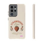 Strawberry Lips Design, Tough Cases, Phone Cover, Unique Gift