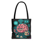 Brain Power Tote Bag - Quirky, Fun Tote Bag