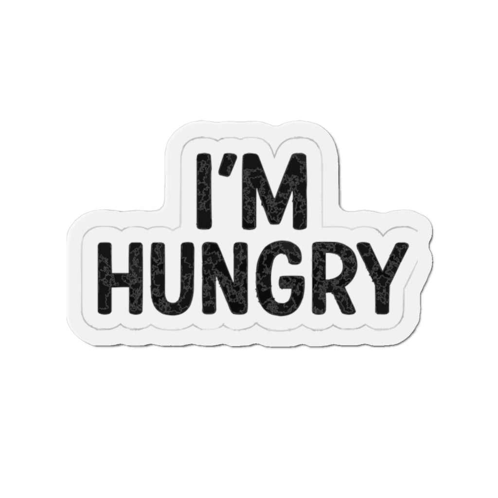 Hungry Die-Cut Magnets | Fun Kitchen Decor