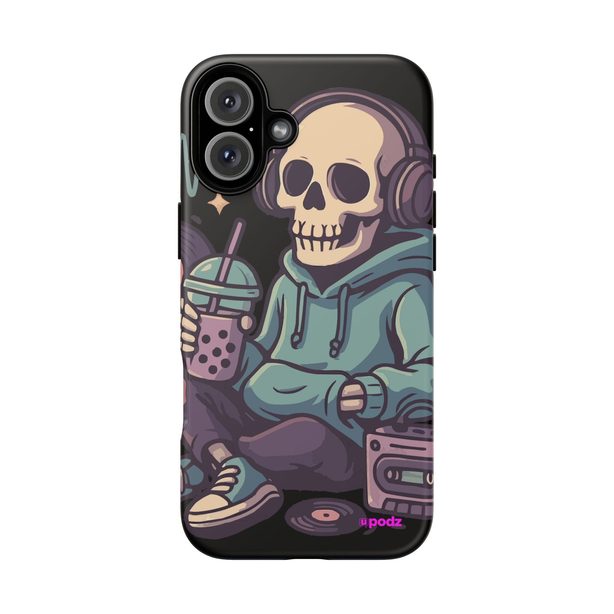 Skull Headphones Design, Tough Cases, Phone Cover