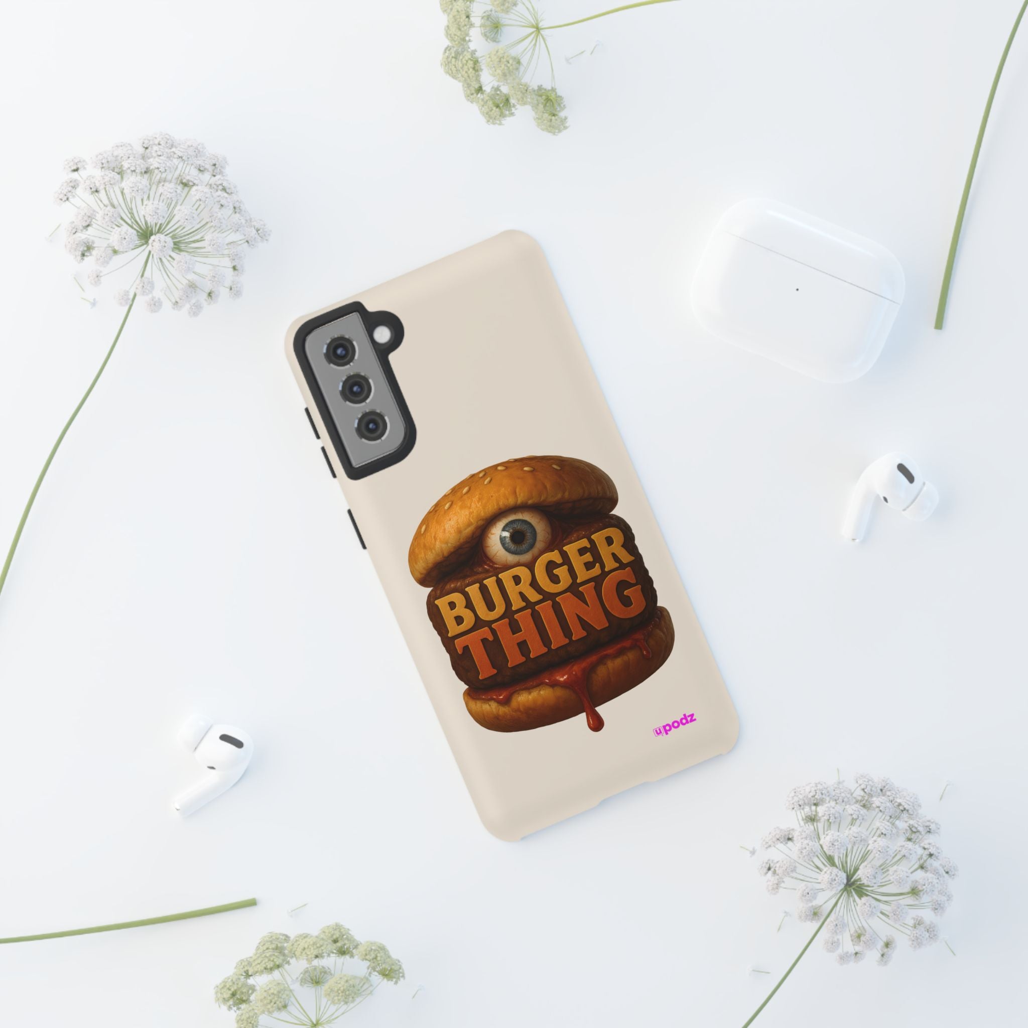 Burger Thing Design, Tough Cases, Phone Cover