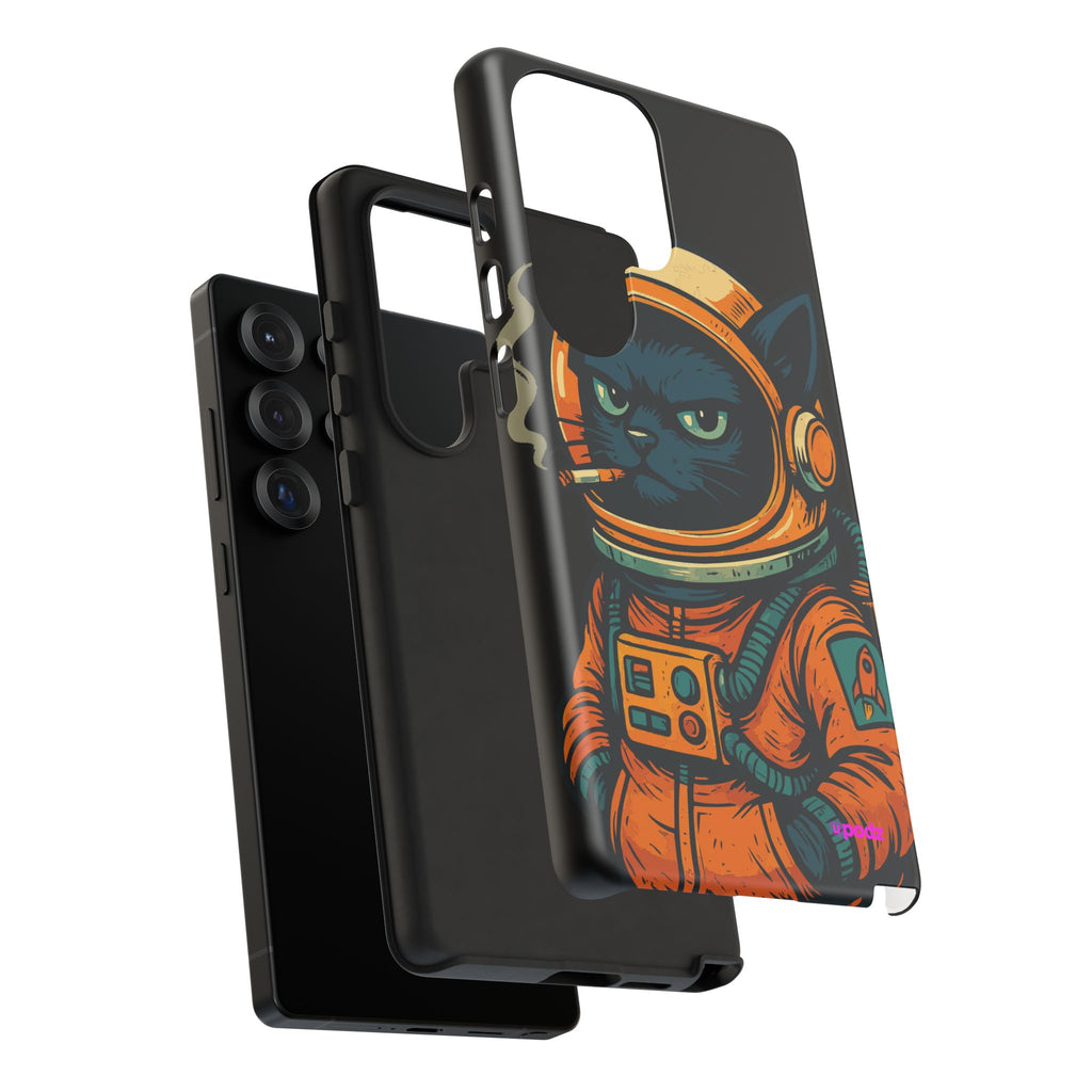 Smoking Cat Design, Tough Cases, Phone Cover