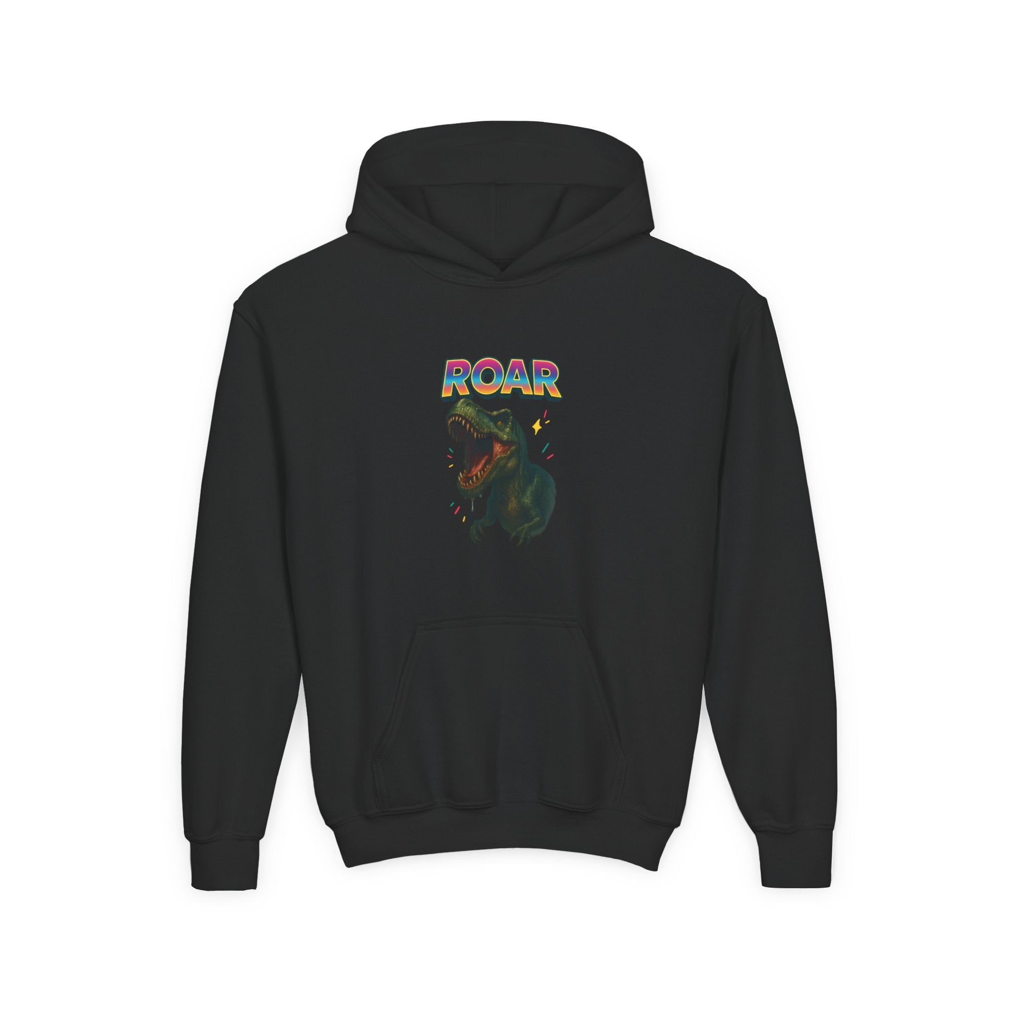 Copy of Roaring Dino Youth Hooded Sweatshirt, Casual Wear