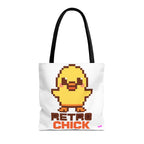 Retro Chick Tote Bag - Quirky Fun Bag