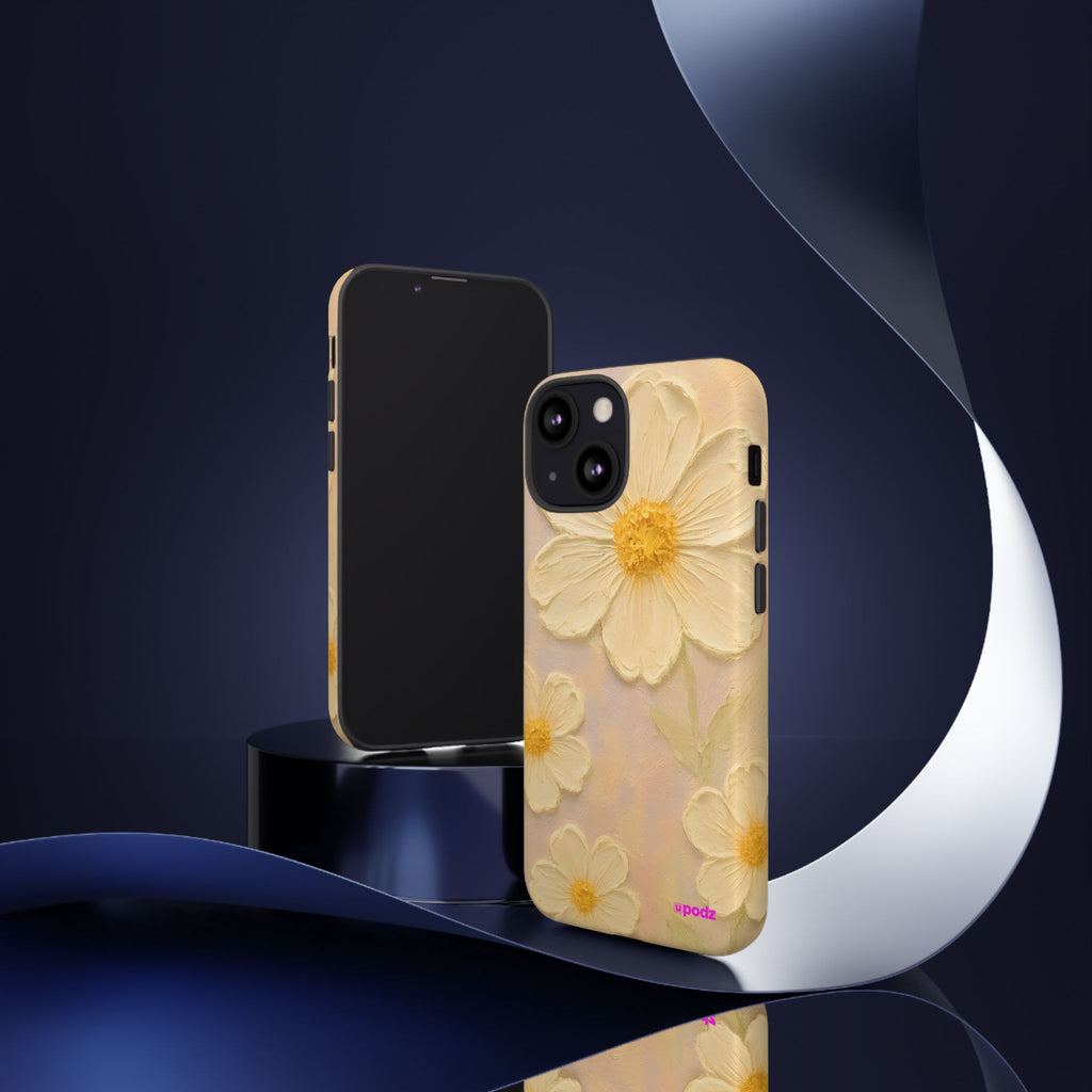 Phone Cases - Colorful Retro Oil Painting Flower