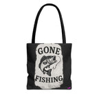 Gone Fishing Tote Bag - Quirky Fun Bag