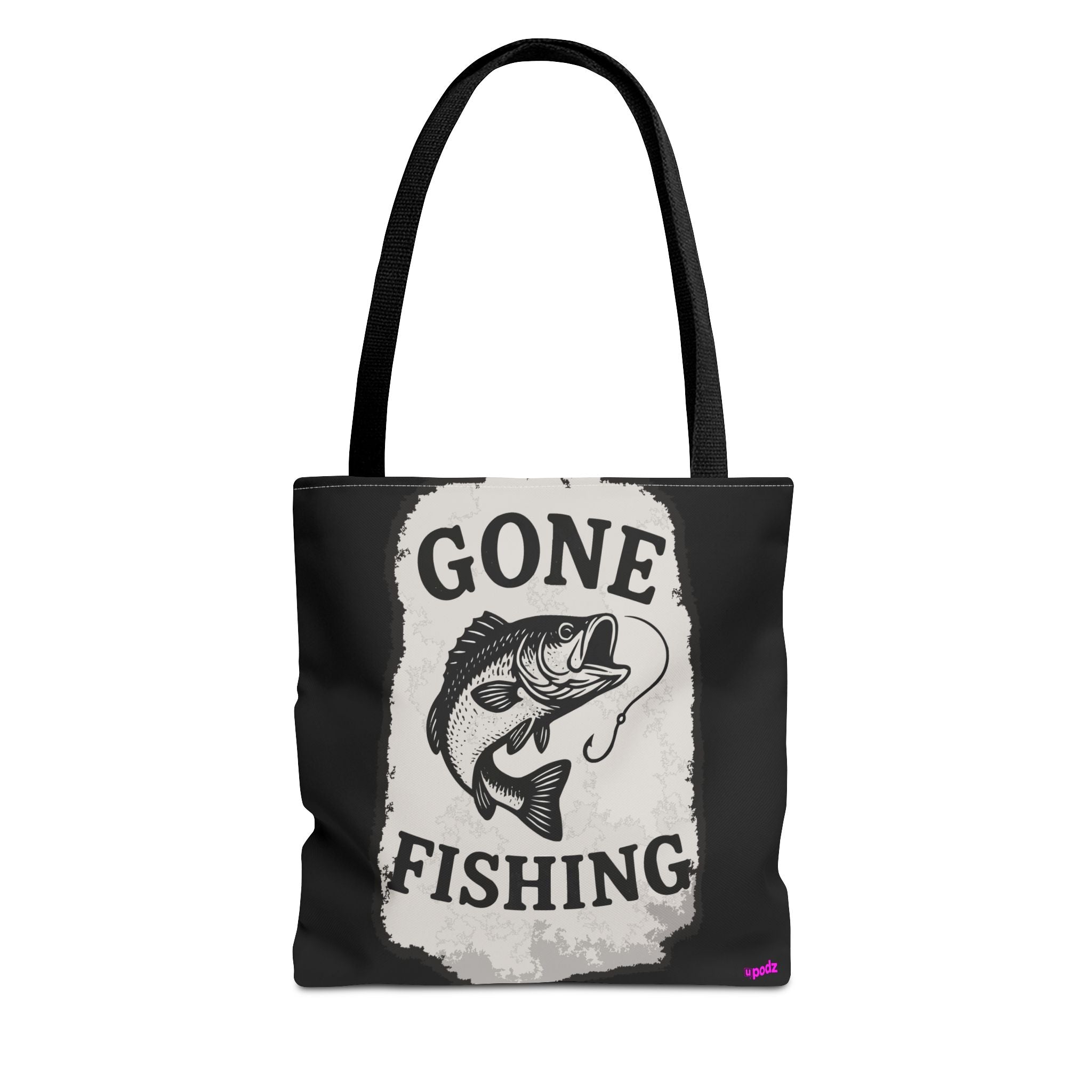 Gone Fishing Tote Bag - Quirky Fun Bag