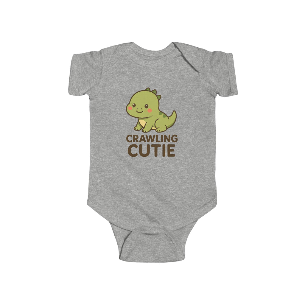 Crawling Cutie Baby Bodysuit, Infant Outfit, Cute Baby Clothes