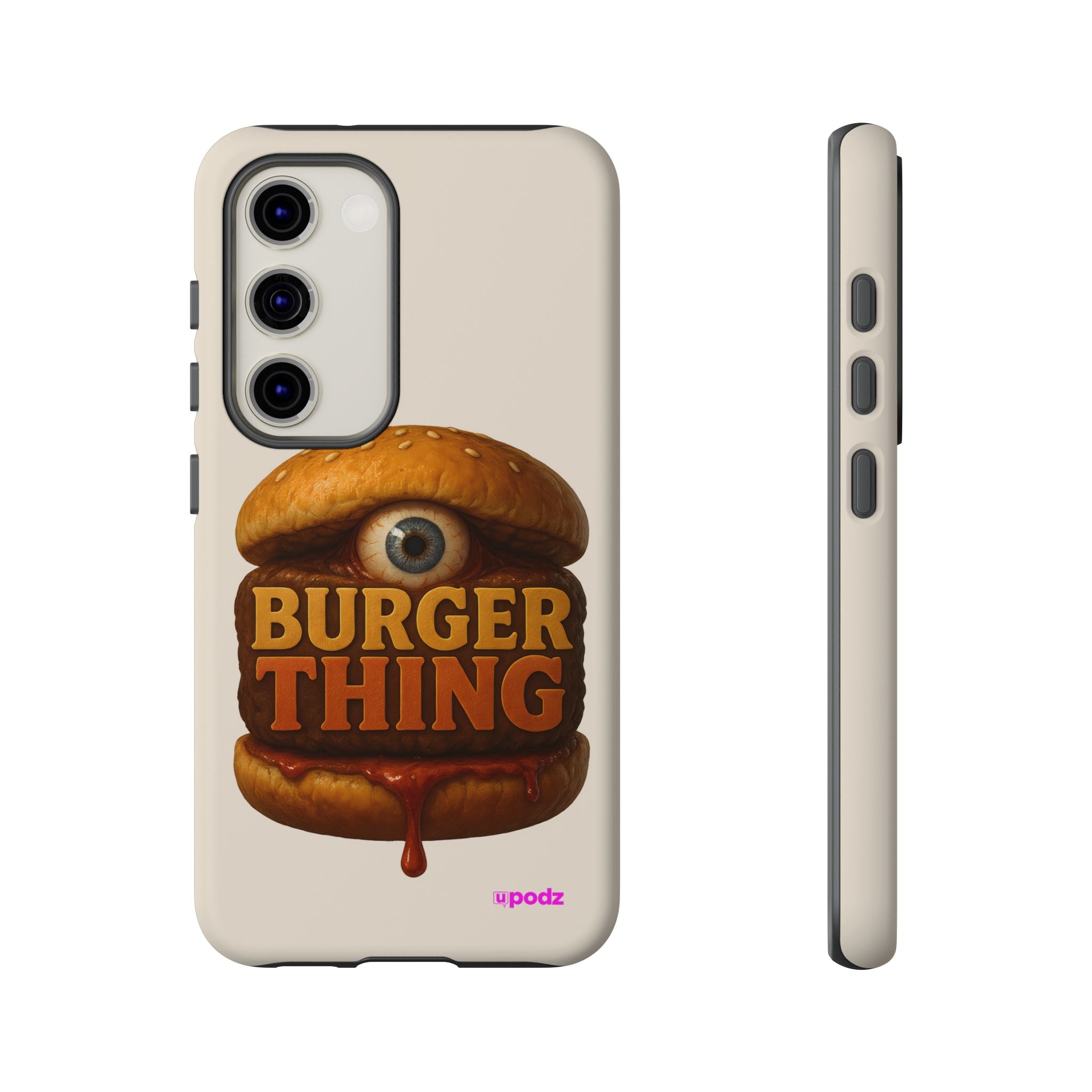 Burger Thing Design, Tough Cases, Phone Cover