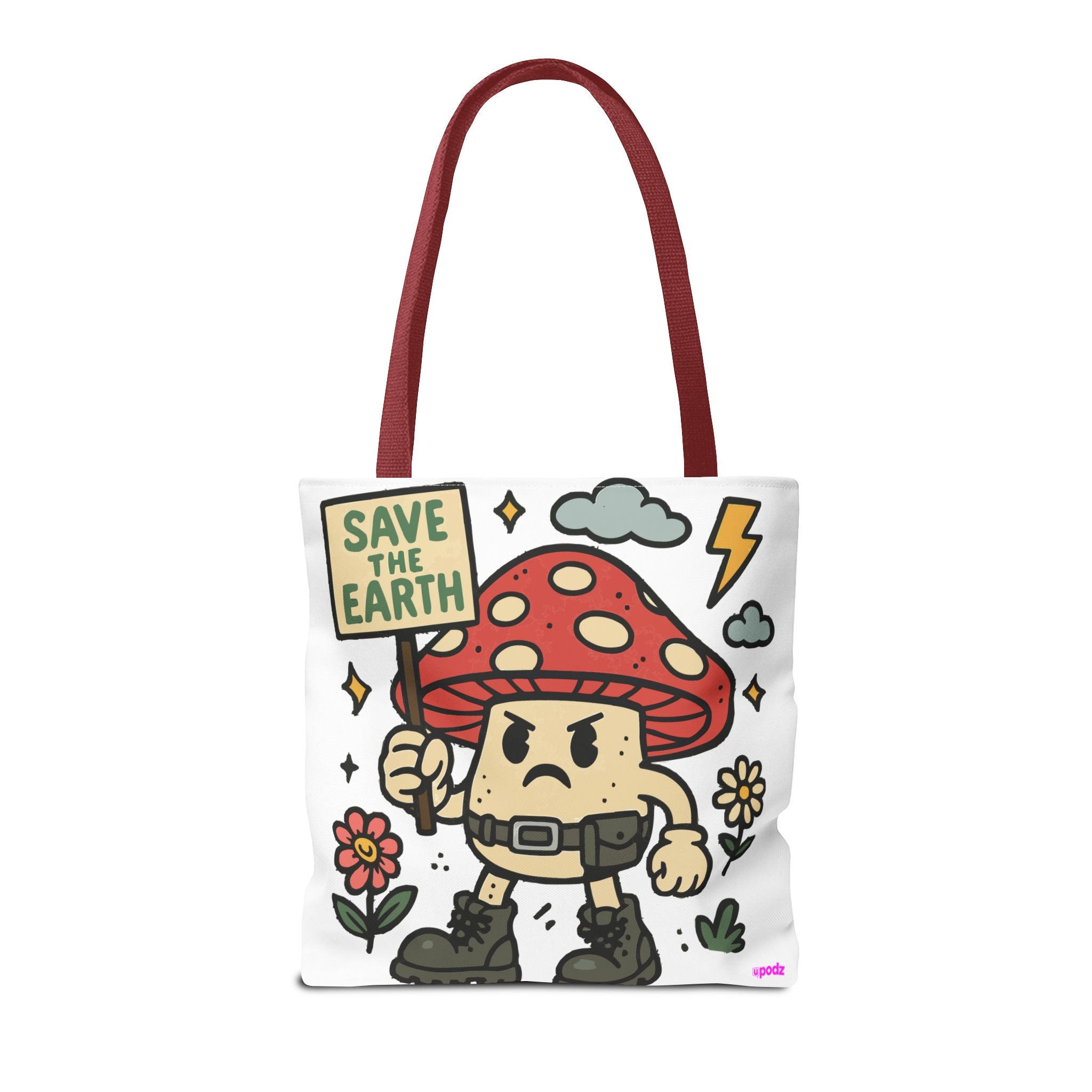 Save The Earth - Quirky Design, Fun Bag
