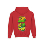 Holy Guacamole Fun Youth Hooded Sweatshirt, Casual Wear