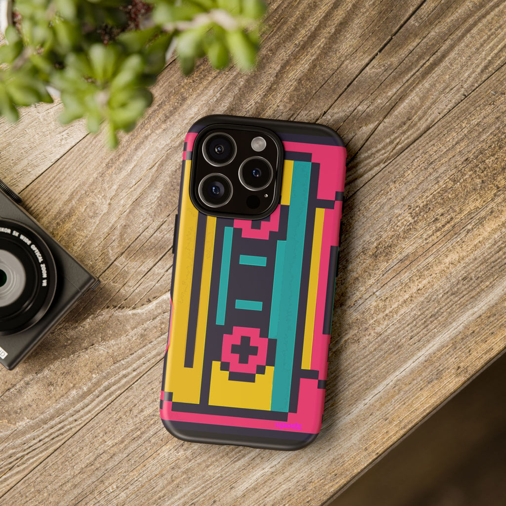 Retro tape Design, Tough Cases, Phone Cover
