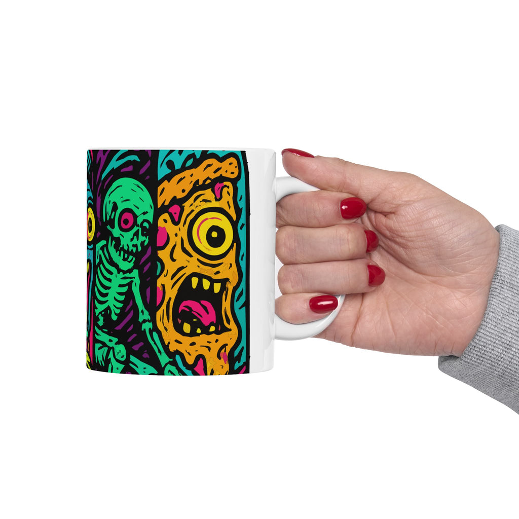 Creepy Ceramic Mug |  Personalized Mug