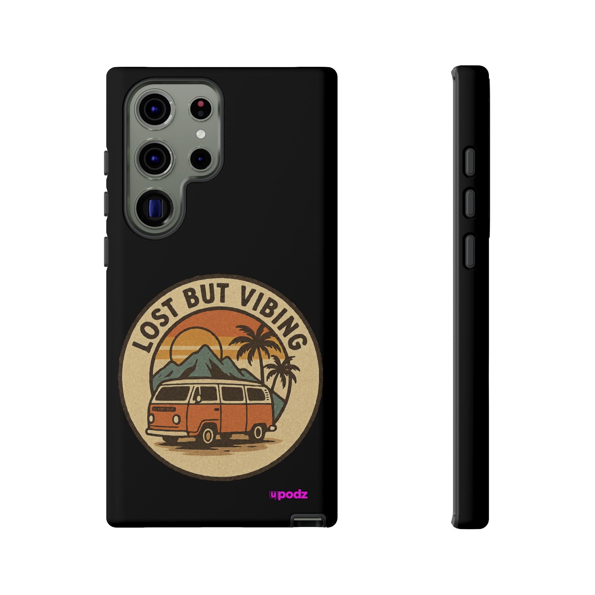 Lost But Vibing Design, Tough Cases, Phone Cover