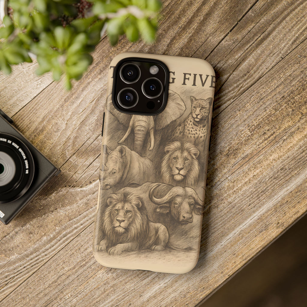 The Big 5 Design, Tough Cases, Phone Cover, Unique Gift