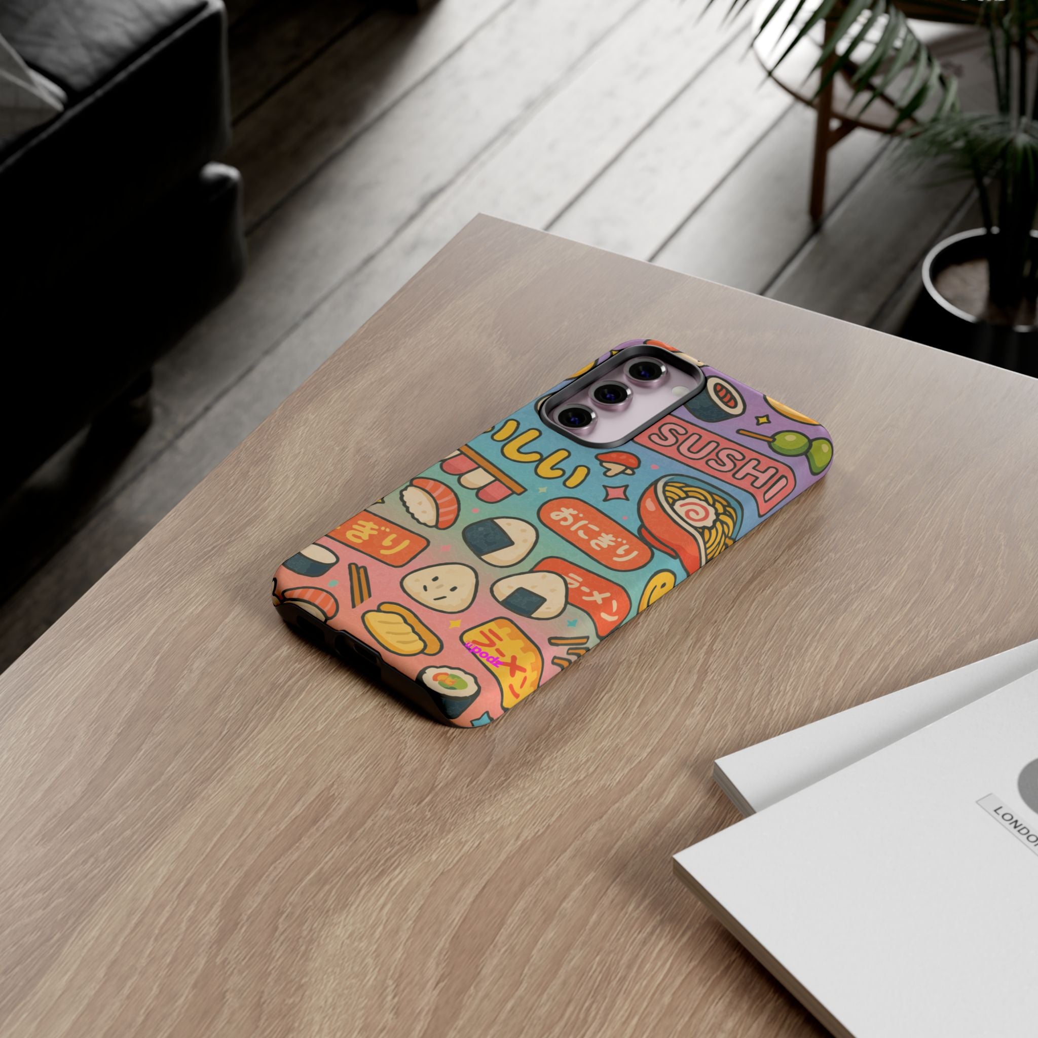 I love Sushi, White Cover Design, Tough Cases, Phone Cover